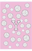 Y Volleyball Notebook