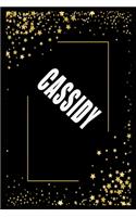 CASSIDY (6x9 Journal)