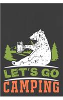 Let's Go Camping: Hiking Journal With Prompts To Write In, Trail Log Book, Hiker's Journal, Hiking Journal, Hiking Log Book, Hiking Gifts,