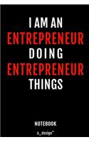 Notebook for Entrepreneurs / Entrepreneur: awesome handy Note Book [120 blank lined ruled pages]