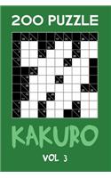 200 Puzzle Kakuro Vol 3