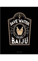 Save Water Drink Baiju: Menu Planner