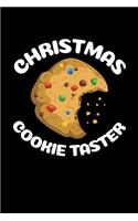 Christmas Cookie Taster: Journal / Notebook / Diary Gift - 6"x9" - 120 pages - White Lined Paper - Matte Cover"