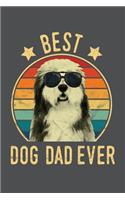 Best Dog Dad Ever: Old English Sheepdog Lined Journal Notebook