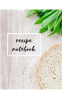 Recipe Notebook