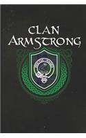 Clan Armstrong: Blank Lined Journal