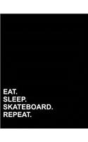 Eat Sleep Skateboard Repeat