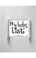 My Bucket List