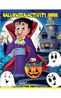 Halloween Activity Book For Kids