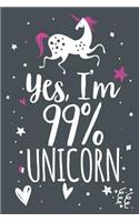 Yes I'm 99% Unicorn