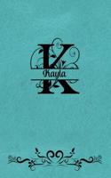 Split Letter Personalized Name Journal - Kayla
