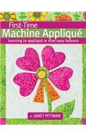 First-Time Machine Appliqué