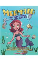 Mermaid Activity Book for Kids Ages 4-8