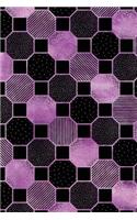 Journal Notebook Dotty Hexagon Pattern 8