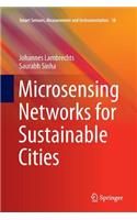 Microsensing Networks for Sustainable Cities