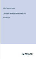 On Poetic interpretation of Nature