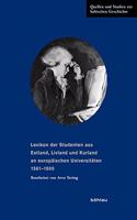 Quellen und Studien zur baltischen Geschichte