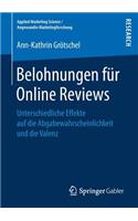 Belohnungen Für Online Reviews