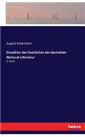 Grundriss der Geschichte der deutschen National-Litteratur