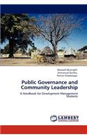 Public Governance and Community Leadership