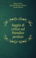 Saggio di critica sul Paradiso perduto