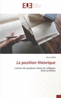 position théorique
