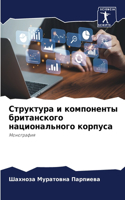 Структура и компоненты британского нацио