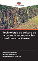 Technologie de culture de la canne à sucre pour les conditions du Konkan