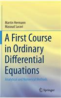 First Course in Ordinary Differential Equations