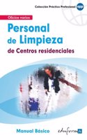 PERSONAL DE LIMPIEZA DE CENTROS RESIDENCIALES. MANUAL BASICO