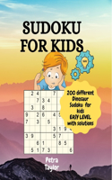 Sudoku for kids 9x9 with dinosaurs