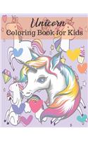 Unicorn Coloring Book for Kids