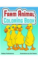 Farm Animal Coloring Book