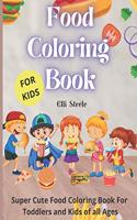 Food Coloring Book For Kids