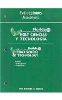 Florida Holt Ciencias y Tecnologia Evaluaciones/Florida Holt Science & Technology Assessments: Nivel Verde/Level Green: Nivel Verde/Level Green