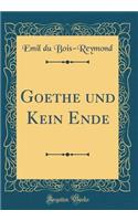 Goethe Und Kein Ende (Classic Reprint)