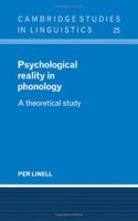 Psychological Reality in Phonology