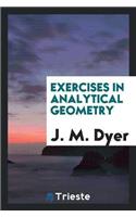 Exercises in Analytical Geometry