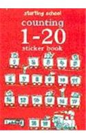 Starting School 02 Counting 1-20 Sticker Book