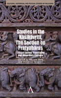 Studies in the Kasikavrtti. The Section on Pratyaharas