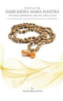 Effects of the Hare Krsna Maha Mantra on Stress, Depression, and the Three Gunas