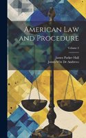 American Law and Procedure; Volume 2