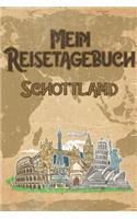 Mein Reisetagebuch Schottland: 6x9 Reise Journal I Notizbuch mit Checklisten zum Ausfüllen I Perfektes Geschenk für den Trip nach Schottland für jeden Reisenden