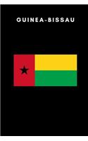 Guinea-Bissau: Country Flag A5 Notebook to write in with 120 pages