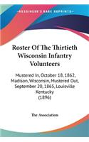 Roster Of The Thirtieth Wisconsin Infantry Volunteers