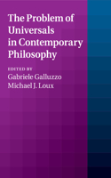 Problem of Universals in Contemporary Philosophy