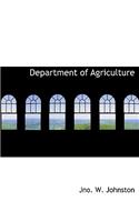 Department of Agriculture