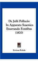 de Julii Pollucis: In Apparatu Scaenico Enarrando Fontibus (1870)