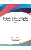 Log Of Christopher Columbus' First Voyage To America In The Year 1492