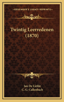 Twintig Leerredenen (1870)